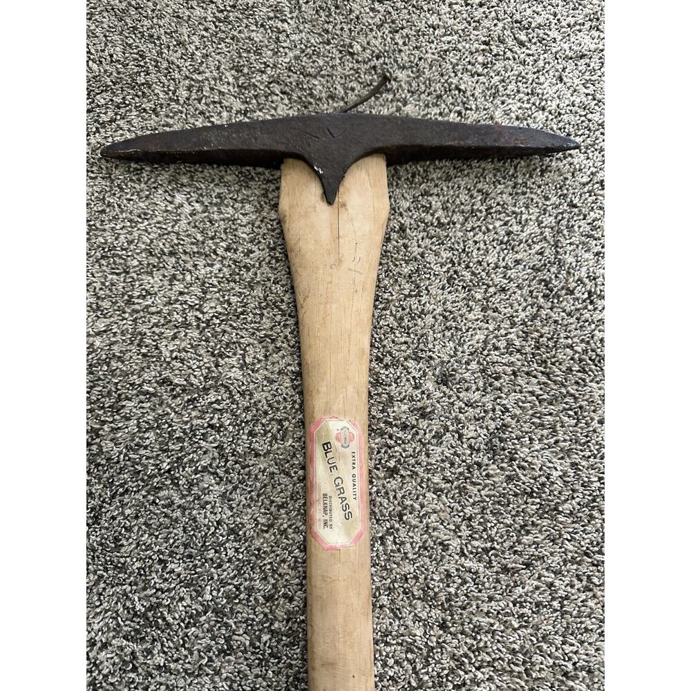 VTG Belknap Blue Grass Pick Axe No. T1-BG50D Axe - Farm Decor